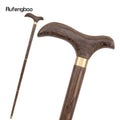 Brauner traditioneller Gehstock aus Holz, dekorativer Cosplay-Party-Holz-Gehstock, Halloween-Keule, Stab, 89 cm