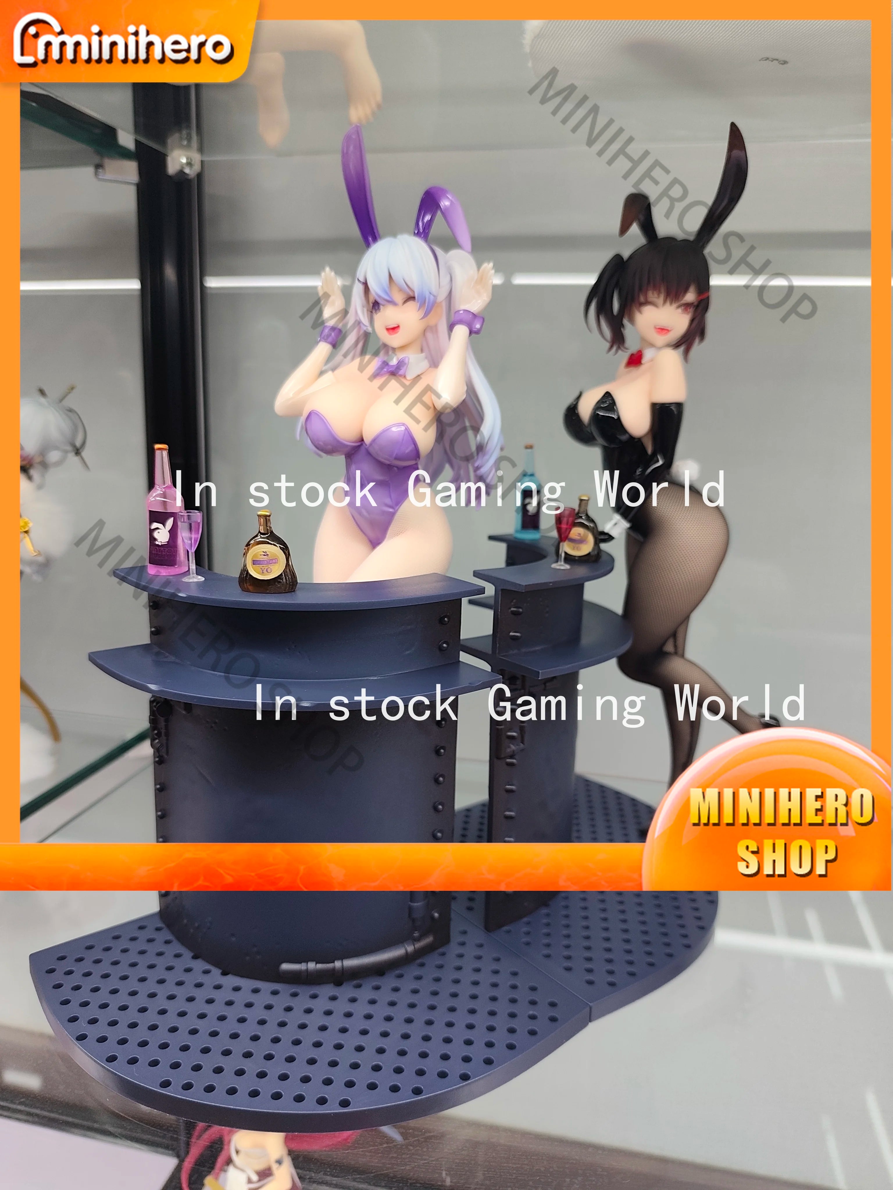 In Stock Original BearPanda Bunny Girl Asanagi Rin Xiya Action Figure Collectible Toy with Temperature Sensitive Paint 3D