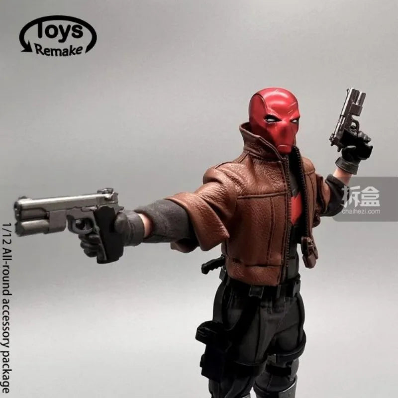 TOYSREMAKE Original  1\12 Dolls Batman Villain Series Red Hood Anime Action Figure Model Toys Movable Model Gifts Fo Boys