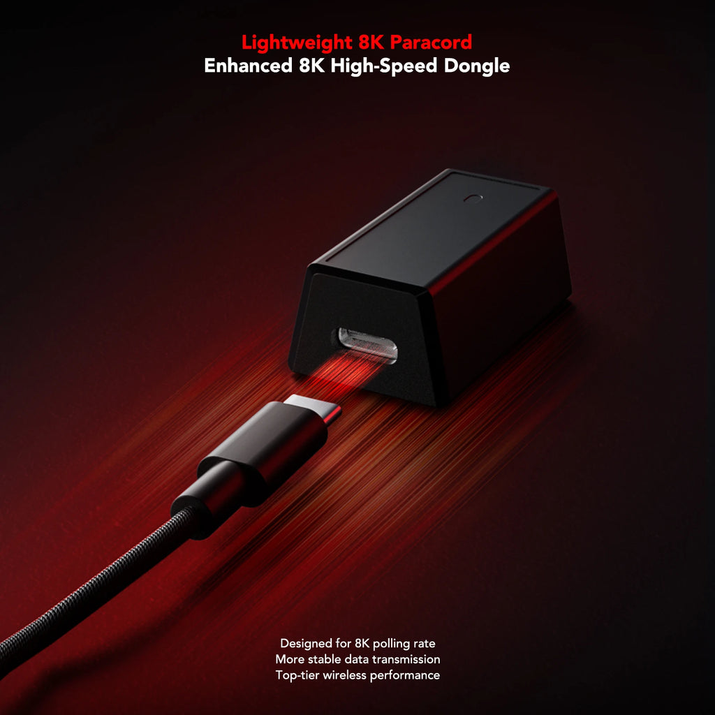 Kysona Jupiter Wireless Mouse PAW3395 Sensor 26000DPI Light Weight 49g 8khz Bluetooth Rechargeable Game Mouse For PC Laptop Gift