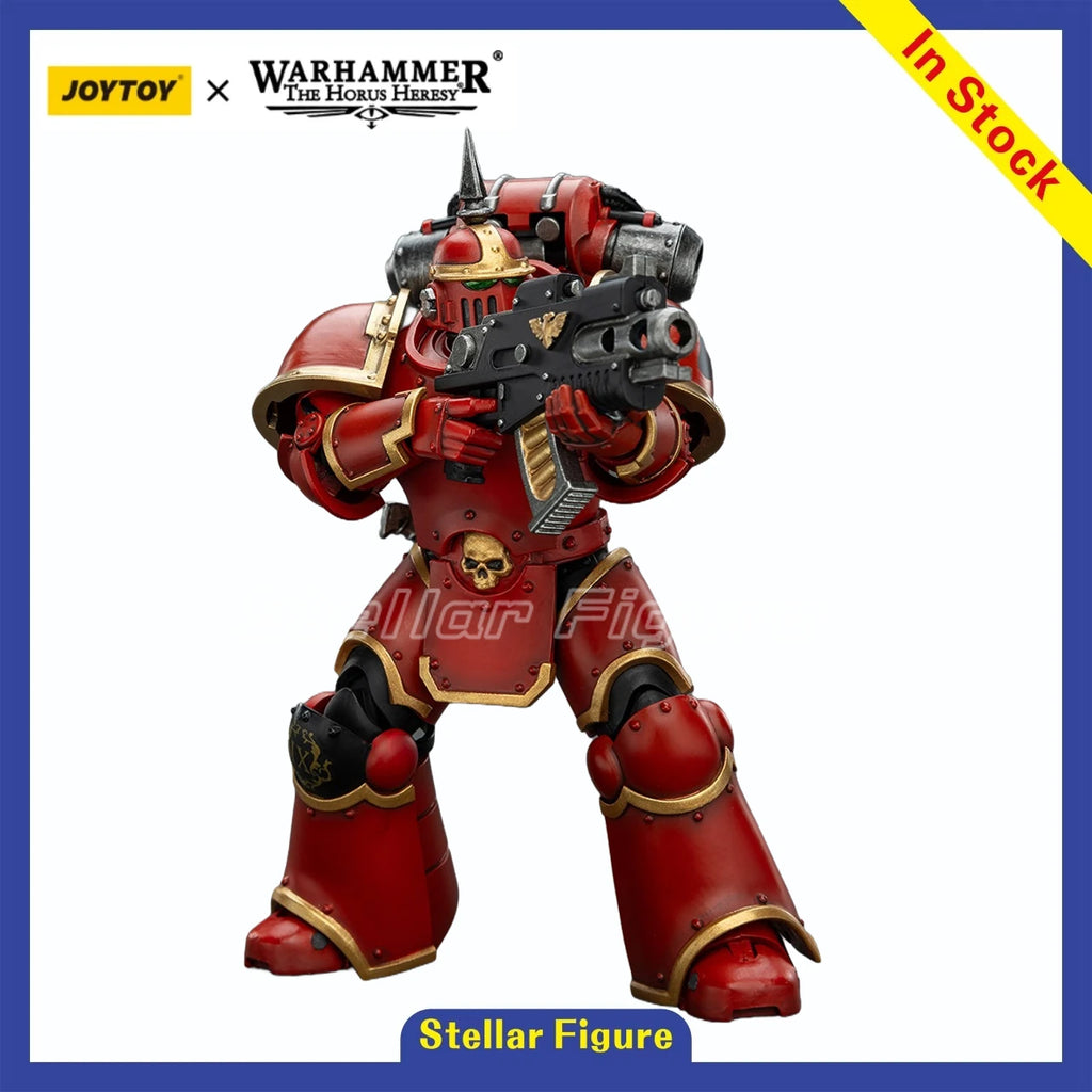 【SF】JOYTOY Warhammer 40K 1/18 Action Figure Blood Angels MK Ill Tactical Legionary Model Toys Gifts Collection Ornaments