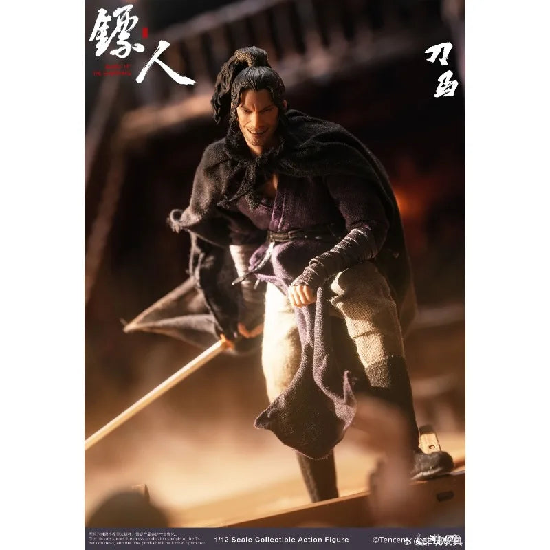 Peach Studio Blades of the Guardians Dao Ma 1/12 Scale Action Figure 170mm Movable Collectible Model PVC ABS Metal Material