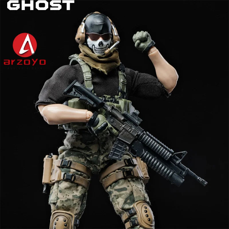 2025 Q3 CY7-TOYS 1/12 Scale Ghost Squad Special Forces Male Warrior Full Set 6inch Action Figure Body Original And Collectible