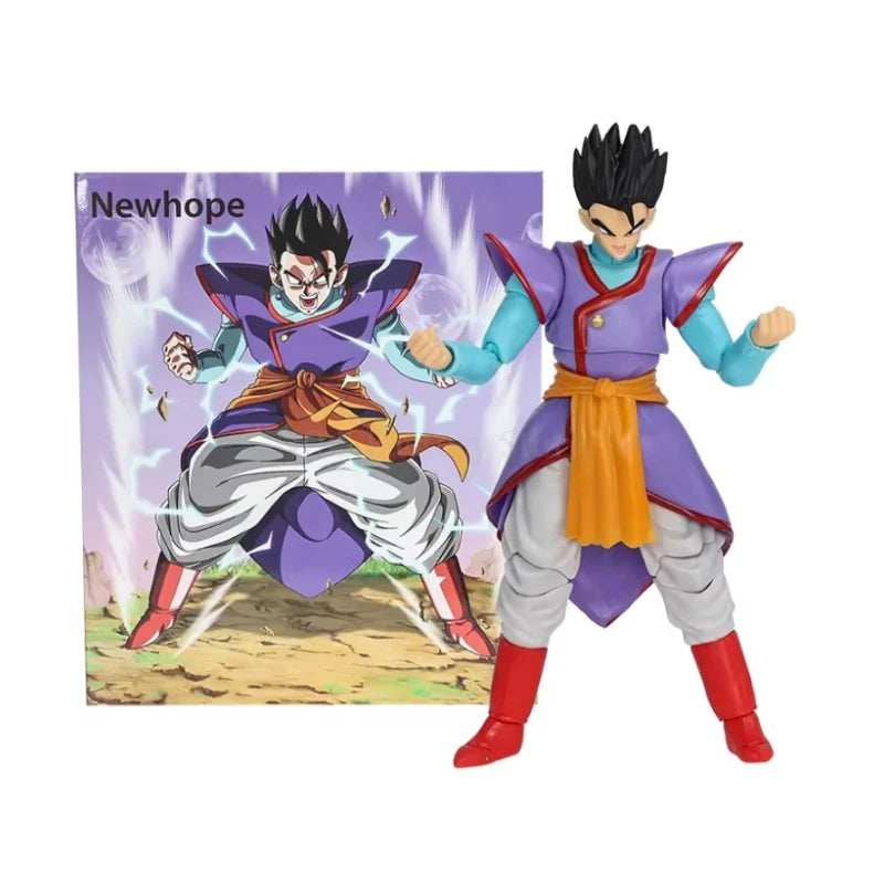 Dragon Ball Z Super Saiya Anime Figure SHF Goku Gohan Trunks Boy From Future Collection Model Action Figure Toys Birthday Gifts