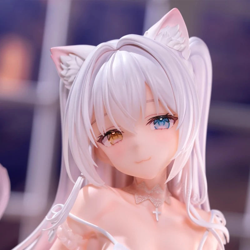 13cm OMAHA Original Hana Anime Figure Hannah Cat Girl Action Figure Uzaki-chan wa Asobitai! Uzaki Hana Figurine Model Doll Toys