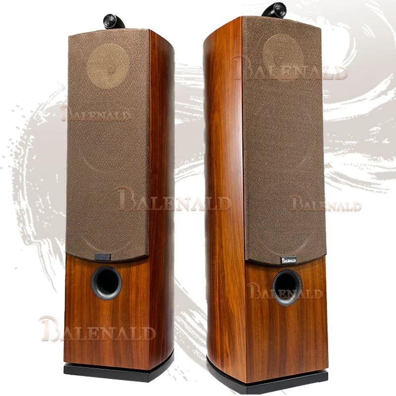 Balenald speaker BA-8HIFI high-fidelity dual 8-inch bass fever HiFi three-way floor-standing passive speaker