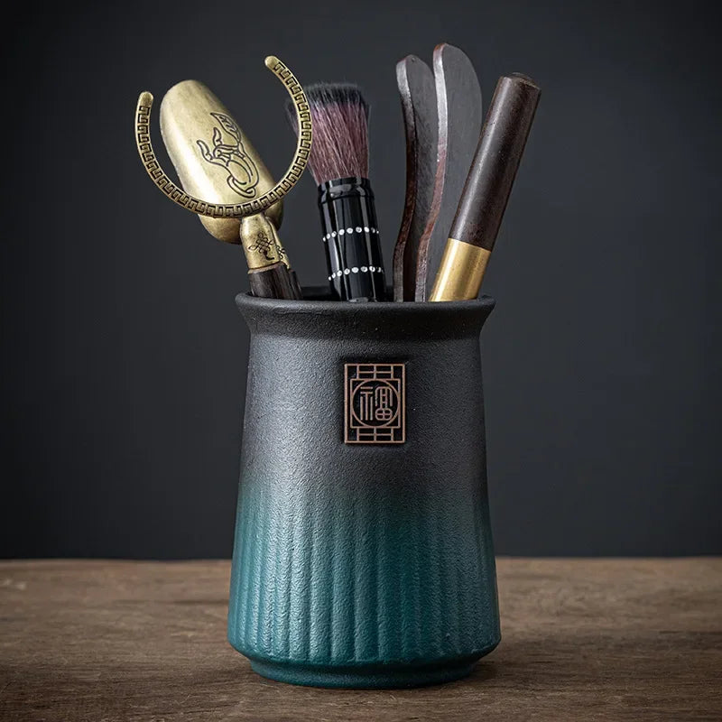 6 Teile/satz Teezeremonie Hitzebeständige Teekanister Werkzeuge Holz Chinesische Gongfu Teelöffel Teezange Nadel Set Teestube Zubehör