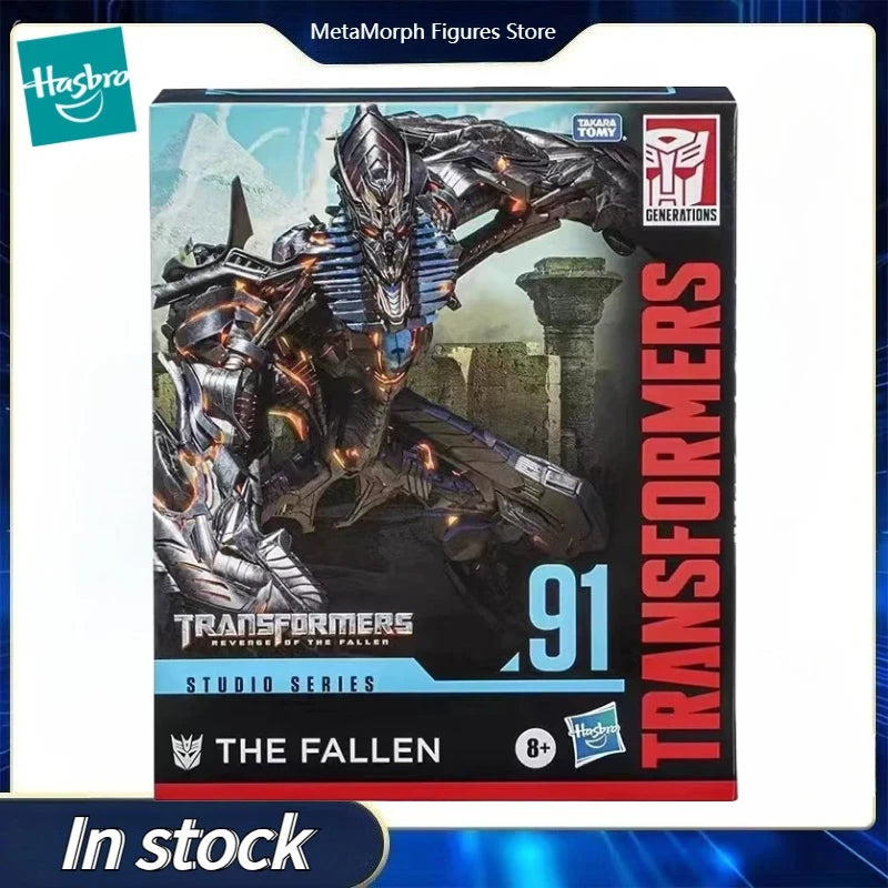 Original Hasbro Transformers Toy SS Studio Series SS91 SS-91 THE FALLEN Anime Figure Collection Toy Model