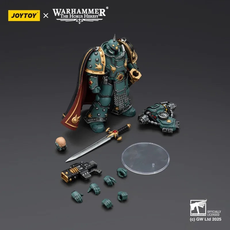 JOYTOY Warhammer Sons of Horus Cataphractii Praetor / Champion / Apothecary 1/18 Action Figure Doll Game Figurine Model Toy Gift