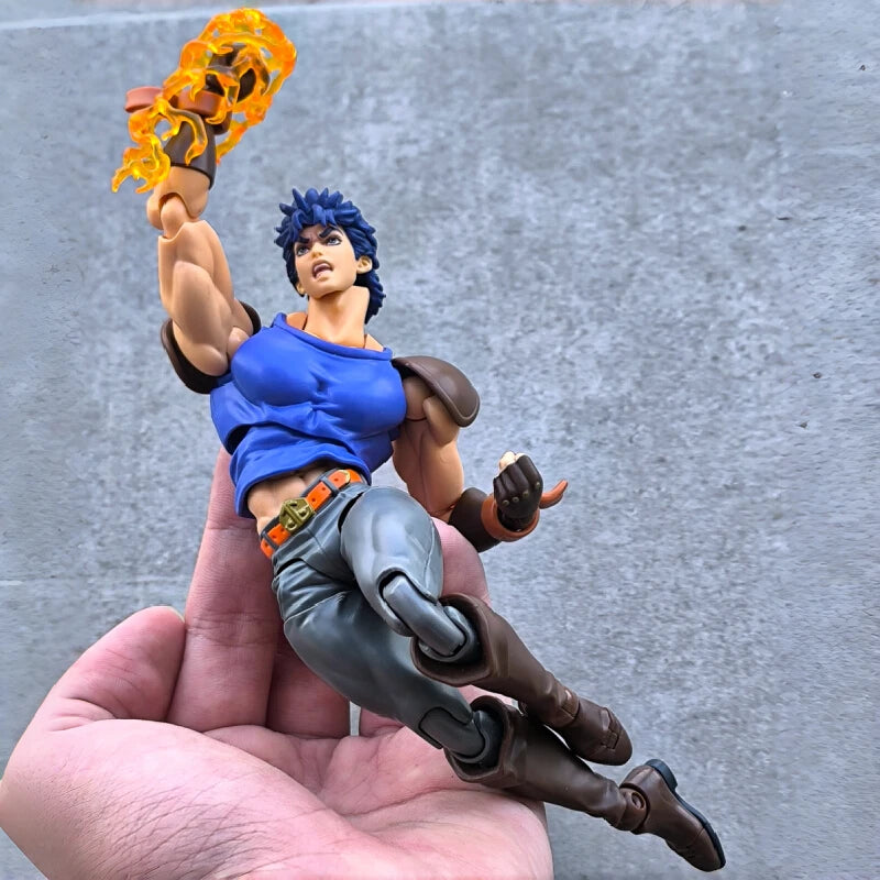 Bandai Original S.H.Figuarts Jojo'S Bizarre Adventure: Stardust Crusaders Jotaro Kujo Jonathan Figure Toys For Boys Girls Gift
