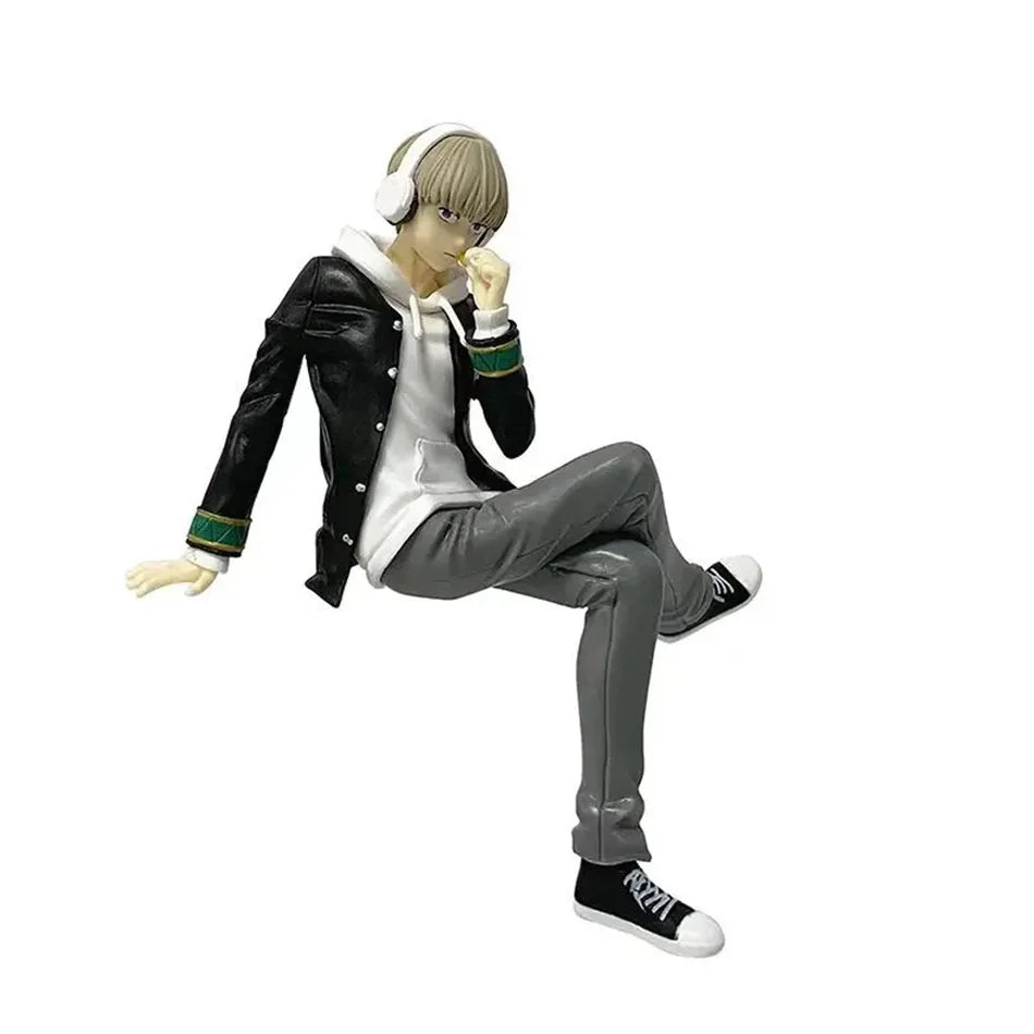 15CM Anime WIND BREAKER Sakura Haruka Figure Kaji Ren Noodle Stopper Figure Sitting Model Toy Gift Doll Aciton Figure