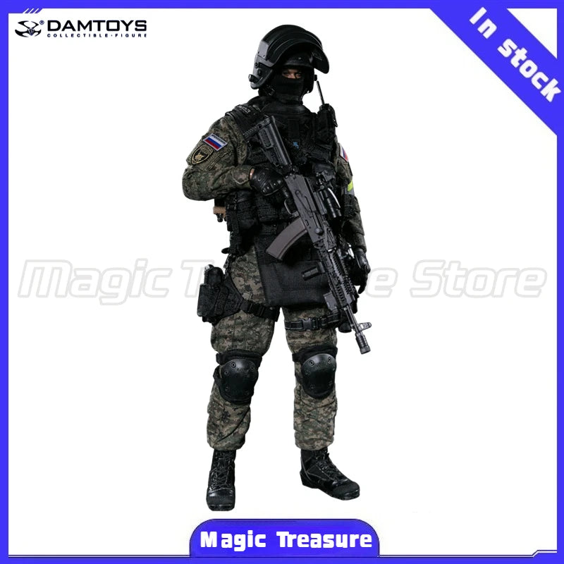 【MT】DAMTOYS NO.78058 RUSSIAN SPETSNAZ MVD - SOBR LYNX 1/6 Action Figure Model Toy Gift