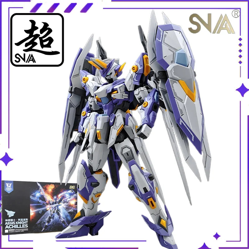 SNAA Original Round Table Knights Series Rampage Warhammer - Galahad/ 1/144 Assembled Mobile Mech Model Handmade Toy Gift