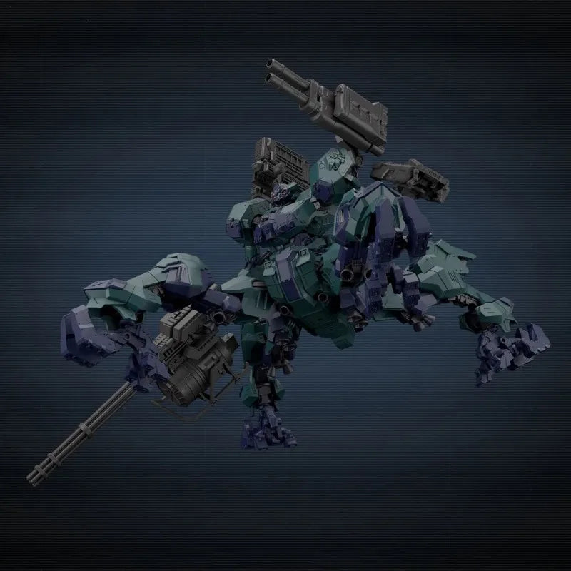 In Stock Genuine Bandai Model Kit 30MM Armored Core 6 Fires of Rubicon BD-011 Liger Tail Anime Action Figure Collection Mode Toy
