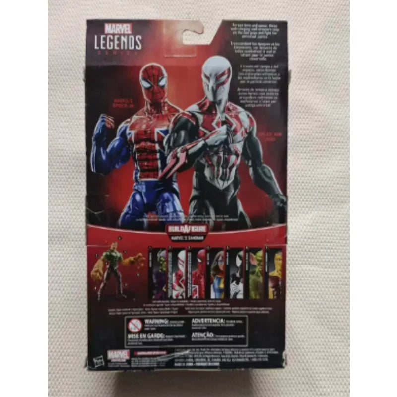 Original Hasbro Marvel Legends Series Spider-man Anime Figure Toy Collection Model