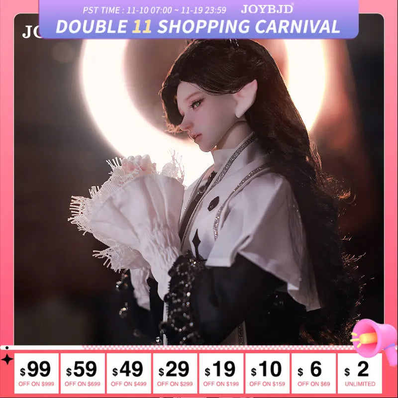 Joybjd Haniel Bjd Doll 1/4 Priest Prayer Religious Style Fantasy Angel Fullset