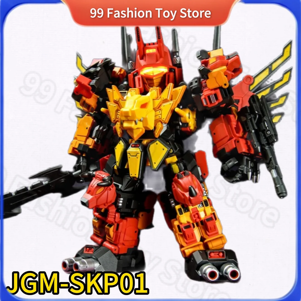 [In Stock] Transformation Toy Laser Cat Mini FEROCY SKP01 SKP-01 Small Scale Steel Party Action Figure Collectible Gift Reissue