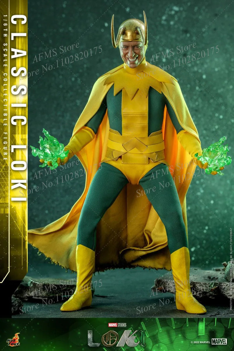 Hot Toys TMS073 1/6 Men Soldier Classic Loki Marvel Series Prank God Richard E.Grant 12Inch Action Figure Model Best Fans Gift