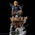 38cm The Legend Of Zelda Figure Link Figures Statue Anime Periphery Model Dolls Desk Decoration Kids Toy New Year Gifts