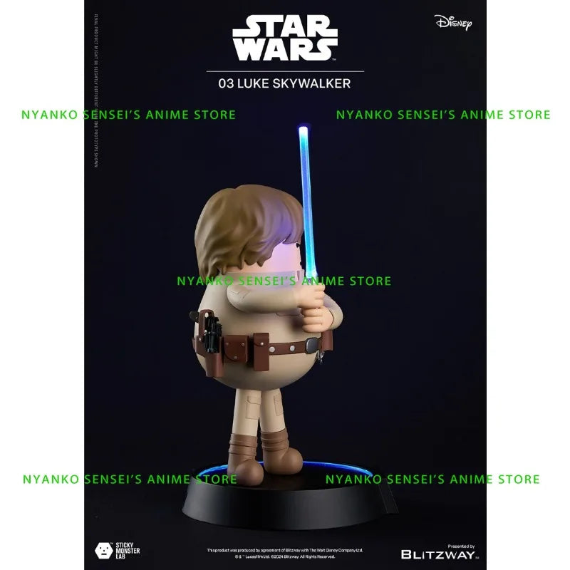 In Stock BLITZWAY SML Series Star Wars Statue Darth Vader Luke Yoda SW01-04 Figure Anime Models Toy Doll Gift Collectible
