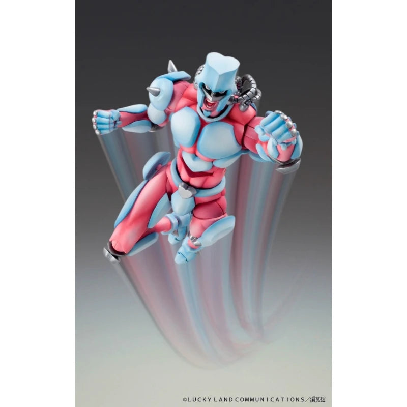 Medicos Super Action Statue Crazy Diamond JoJo Part 4 Diamond Is Unbreakable 16cm Articulated Figure Original Gifts Toys Model