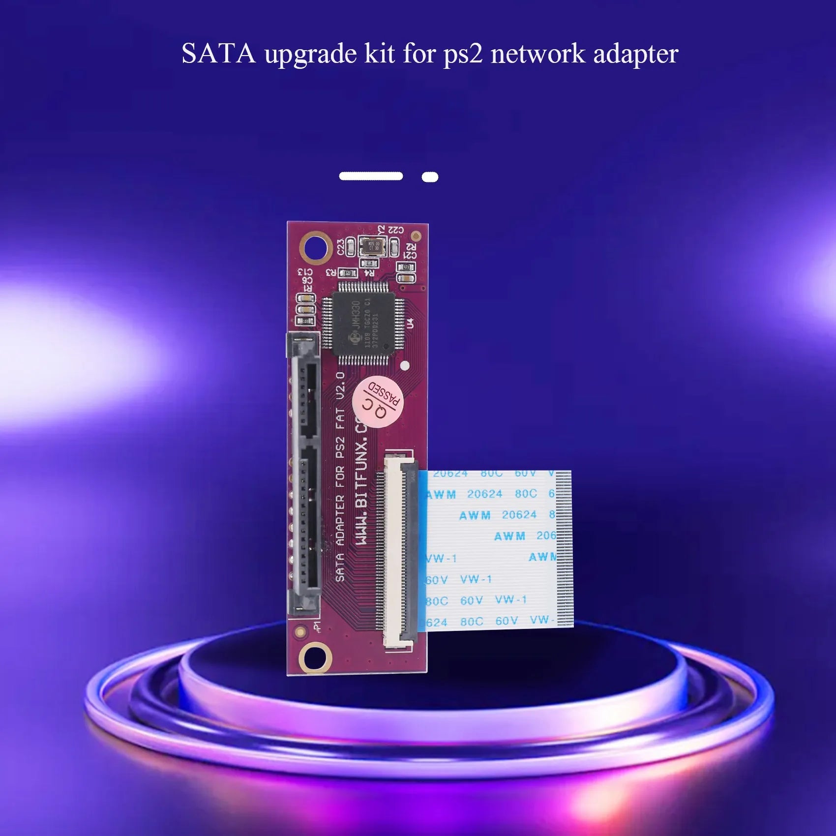 SCLS SATA Adapter Upgrade Board For Playstation 2 PS2 IDE Network Adapter