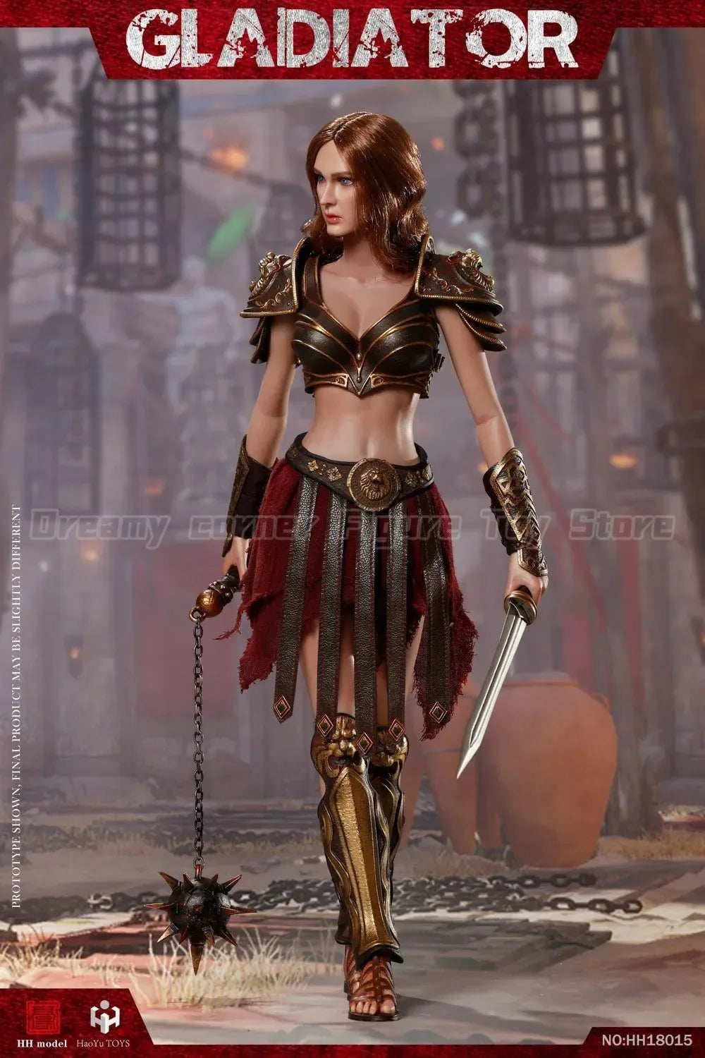 【In Stock】HHMODEL HAOYUTOYS HH18014 HH18015 Imperial Legion Female Warrior Black Red 1/6 Action Figure Model Collection Ornament