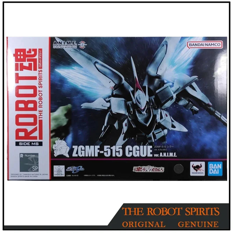 Bandai Original Genuine Gundam THE ROBOT SPIRITS ZGMF-515 CGUE Anime Action Figures Toys for Boys Girl Kids Gift Model Ornaments