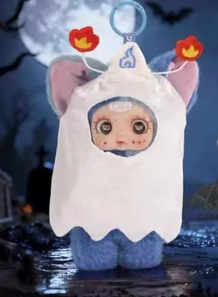 Mm Suger Baby Night Elf Party Series Blind Box Halloween Plush Doll Cute Pendant Toy Trendy Mystery Box Cute Doll Halloween Gift