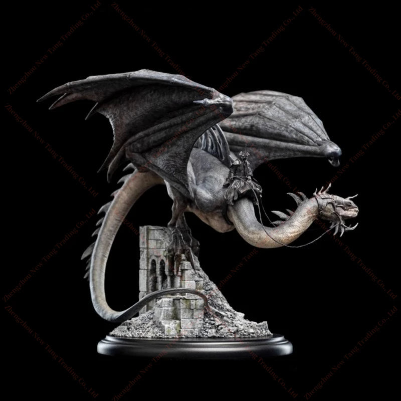 Original Witch-king of Angmar Nazgul Dragon Fell Beasts Statue Open Version Figure Model Collection Desktop Scene Ornament Gift