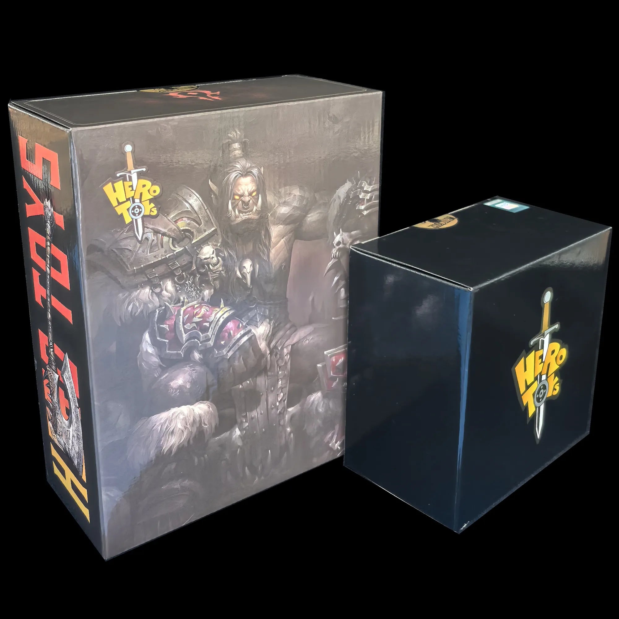 Hero Toys Hellscream Tribal War Song Great Chief Chieftain Orc Warrior 1/10 Action Figure Model Doll Toys In Stock