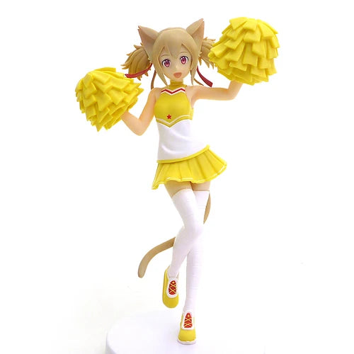 SWORD ART ONLINE Ayano Keiko Memory Defrag Asada Shino Cheerleader Anime Action Figure Collection Model Ornamental Gift