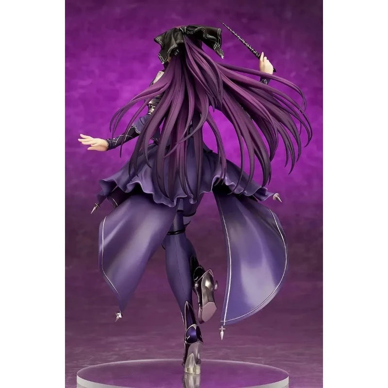 FATE FGO 100% Original:Scáthach Evening dress 24cm PVC Action Figure Anime Figure Model Toys Figure Collection Doll Gift