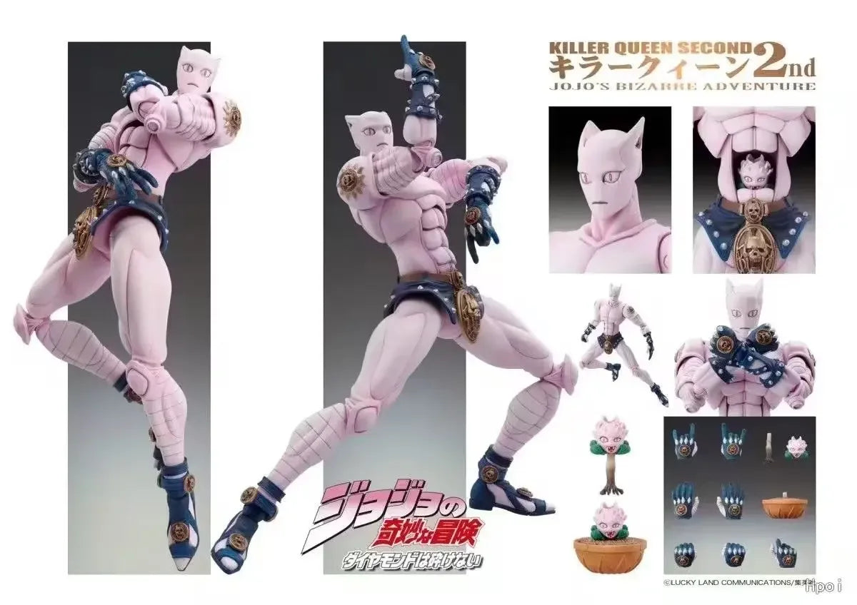 Anime jojo bizarre adventure Kujo Jotaro Dio Brando Diavolo Bruno Bucciarati Leone Abbacchio Jolyne Cujoh Action Figure