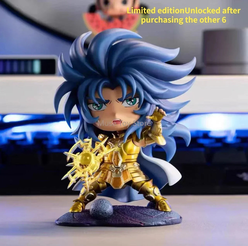 FOC GK Mini Saint Seiya Myth Cloth BOX Knights of The Zodiac 12 Constellation Box Gift Action Figure Model Toy Resin Q Statue