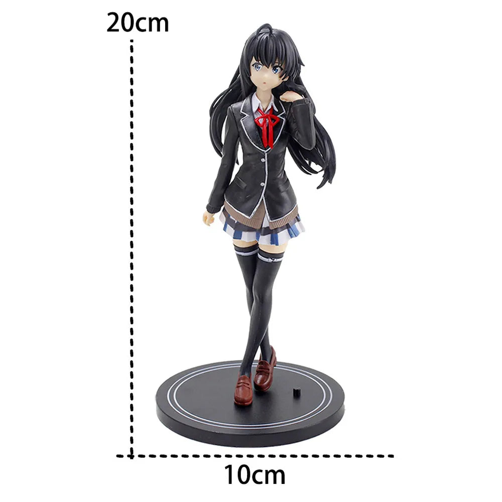 New Collection Figures 4 Style High Quality Yukino Lovely Standing Anime My Teen Romantic Comedy SNAFU PVC Action Model