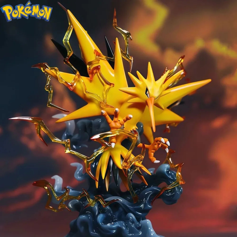 15.5cm/6.1in  Anime Pokemon Zapdos Figure Pokemon Action Figures Pvc Collection Model Toys Gifts