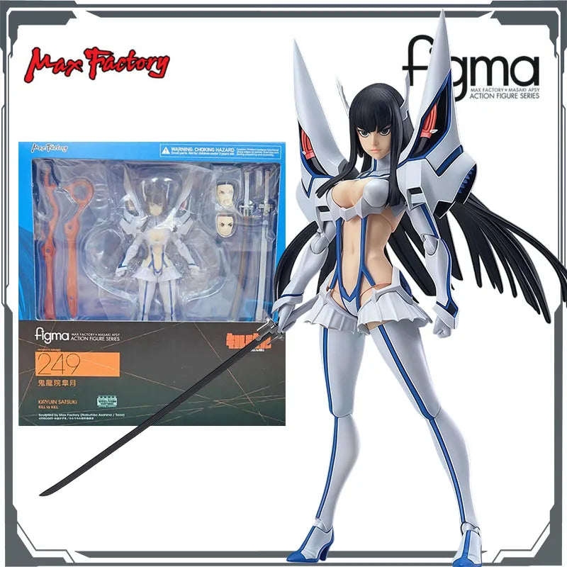 Max Factory Original Figma Kiryuin Satsuki 155mm Anime Action Figures Toys for Boys Christmas Gift Collectible Model Ornaments