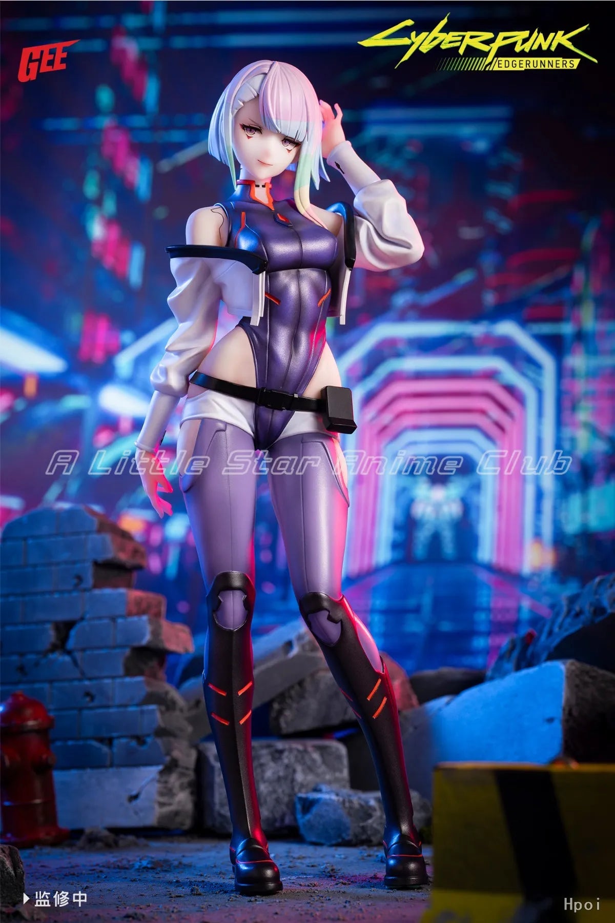 Auf Lager Original AniMester CYBERPUNK: EDGERUNNERS LUCY 1/7 Anime Figur Modell Sammlung Spielzeug Geschenke