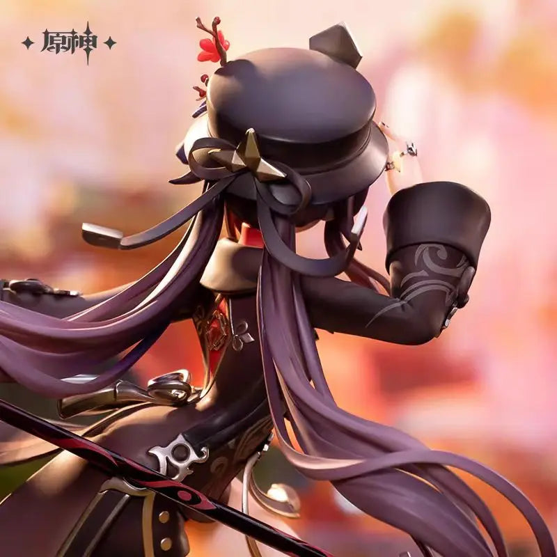 In Stock Original Genshin Impact 27cm Hutao Snow Plum Ver. 1/7 Scale Figure Action Figures Anime Model Toys