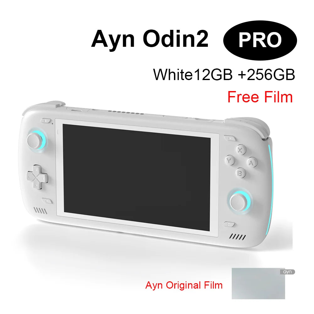 Ayn Odin2 Base Pro Max Handheld Game Console 6.0Inch Touch Screen 8Gen2 Android13 Wifi Portable Console Free Film