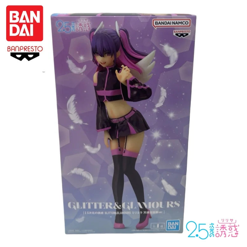 In Stock Bandai Original Banpresto 2.5 Dimensional Seduction Mirella Glitter Glamours Action Figure Model Doll Brand New Boxed