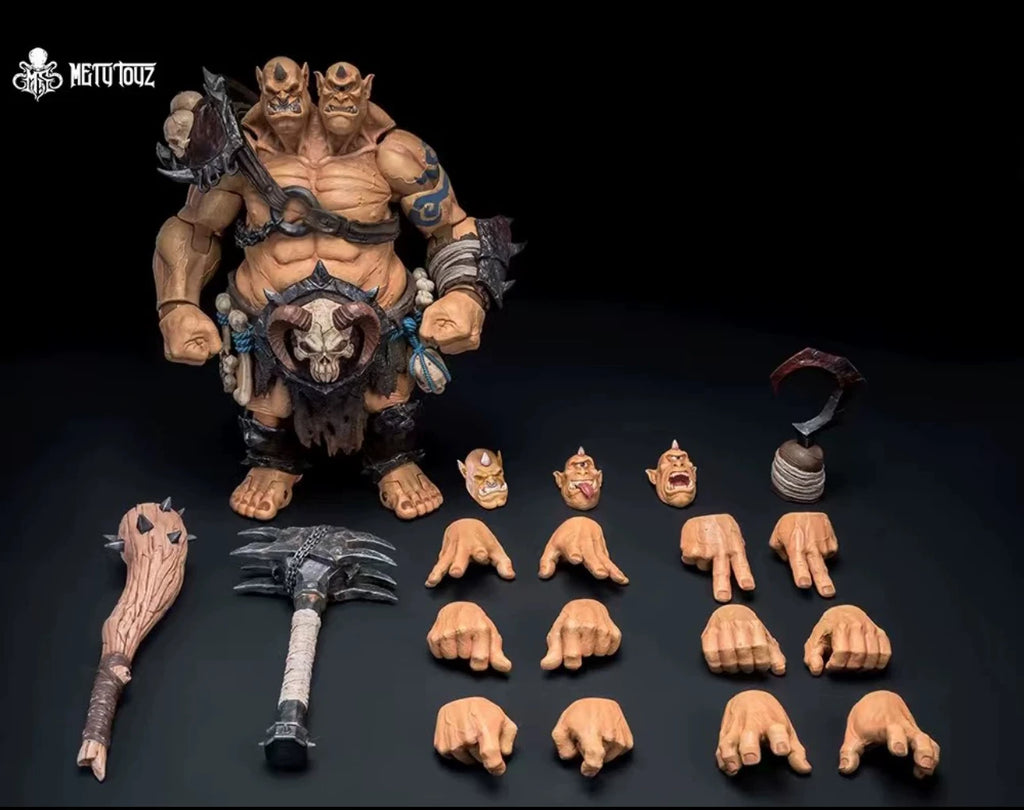 In Stock Adventurer World Skull Crusher. Ogruth Ogre Warrior Action Doll