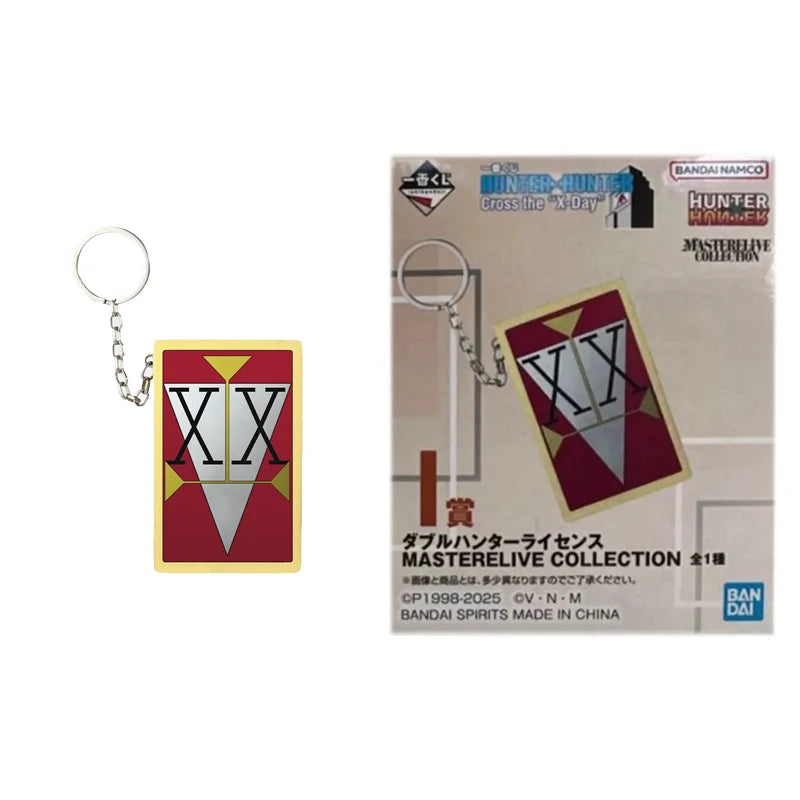 BANDAI Genuine Ichiban Kuji HUNTER×HUNTER Cross the X-Day Aluka Killua Illumi Zoldyck Hisoka Anime Action Figure Toys Gift Model