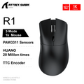 Attack Shark R1  Bluetooth Mouse Wireless Mouse Three Mode PAW3311 E-sports Mouse