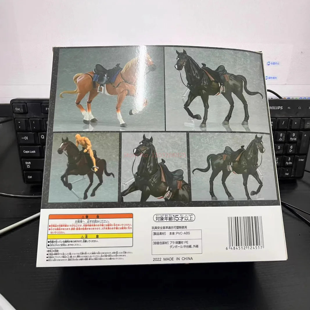 Creative Horse Figure 1/12 Animal Movable Horse For Figma Statue Collectible Model Doll Educational Toy Children Birthday Gift