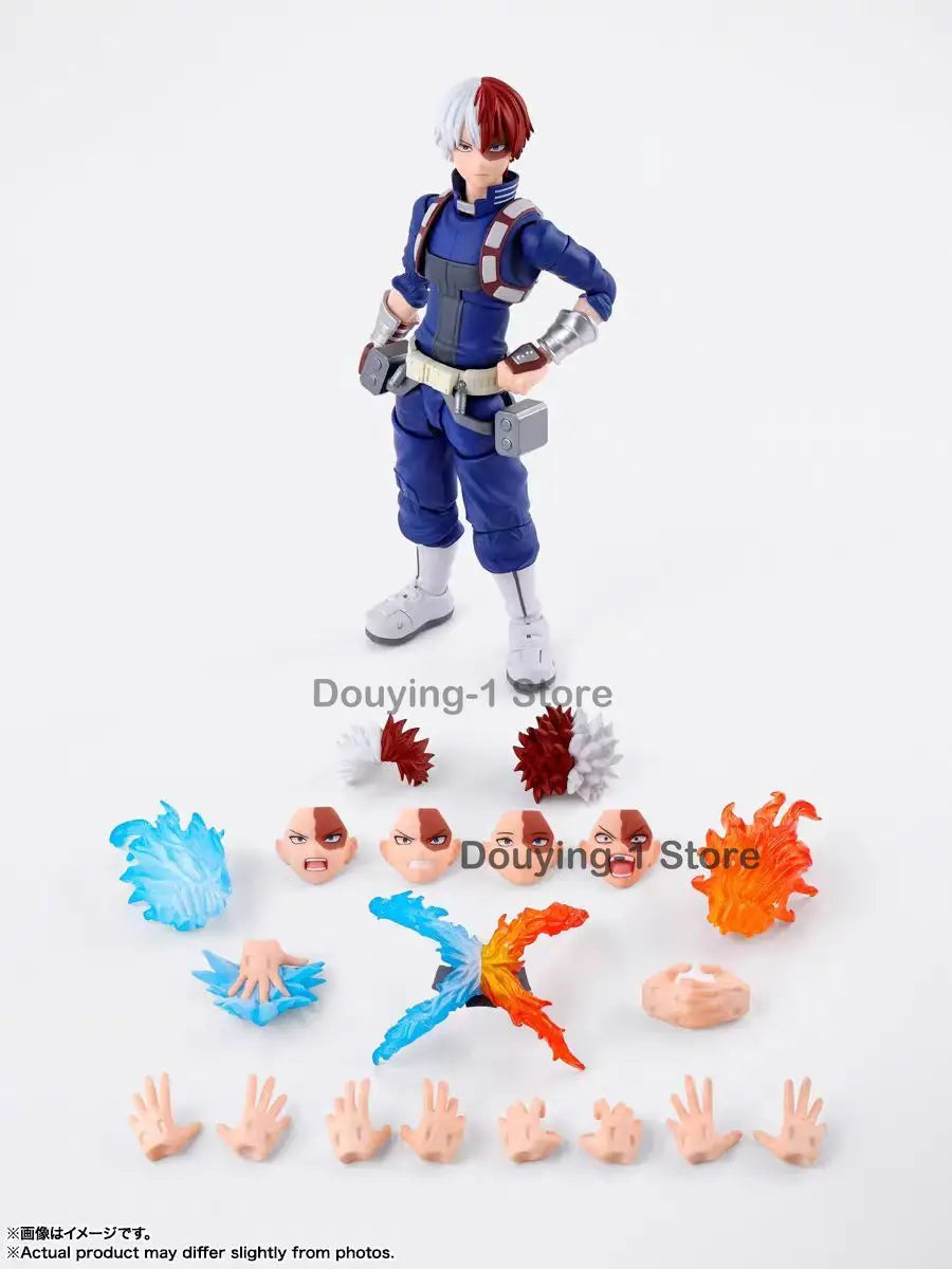 In Stock BANDAI S.H.Figuart My Hero Academia Shoto Anime Action Collection Figures Model Toys Figura Gift
