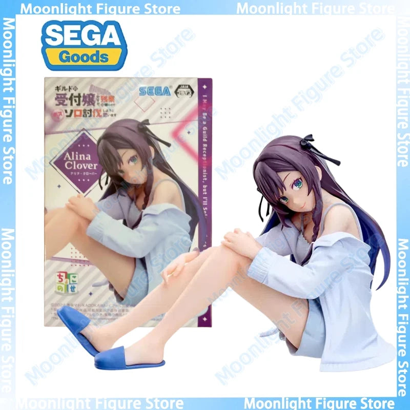 In Stock SEGA Alina Clover Instant Noodles Desktop Cute Ornaments Dolls Anime Action Figure Toy Gift Model Collection