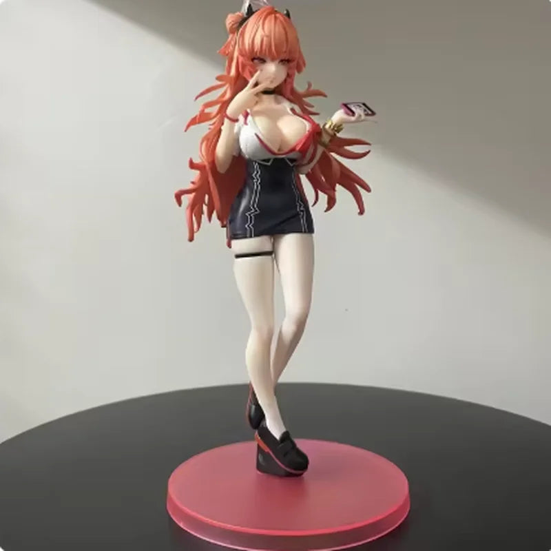 22cm Blue Archive Yozakura Kirara Anime Night Blooming Cherry Girl Standing Pose Anime Pvc Figure Statue Desktop Decoration Gift