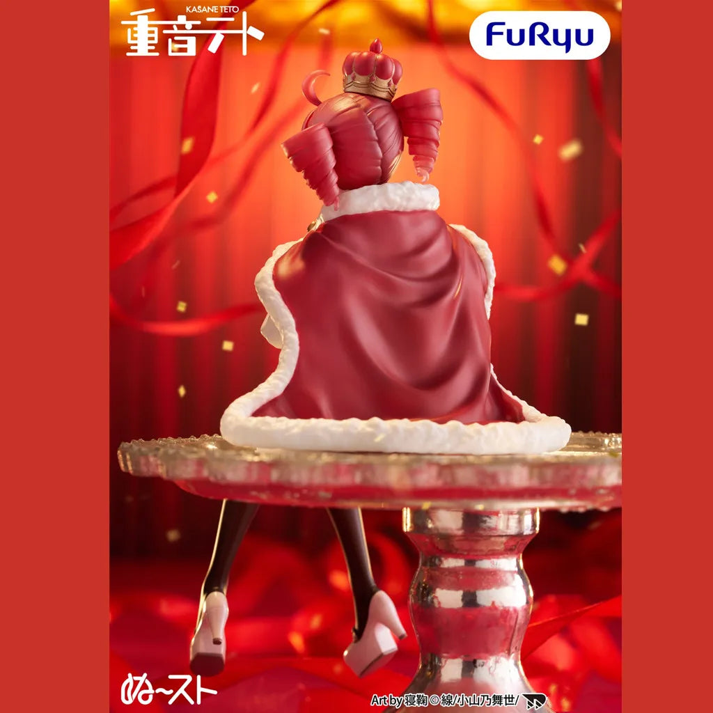 Original FuRyu Anime Utau Kasane Teto Noodle Stopper Figure Action Figurine Toys PVC Model Collection